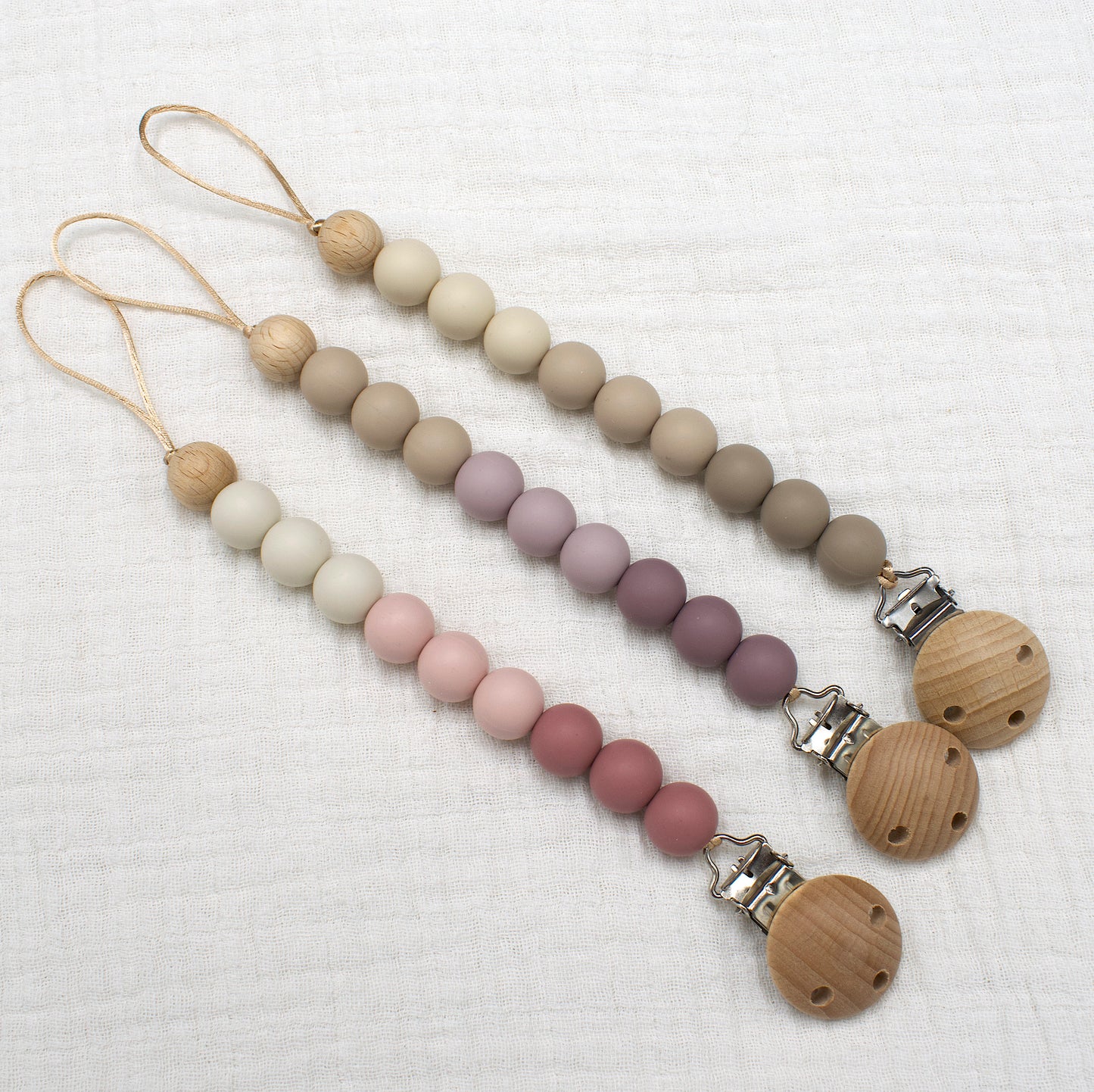 Speenkoord Triple Tones | Mauve