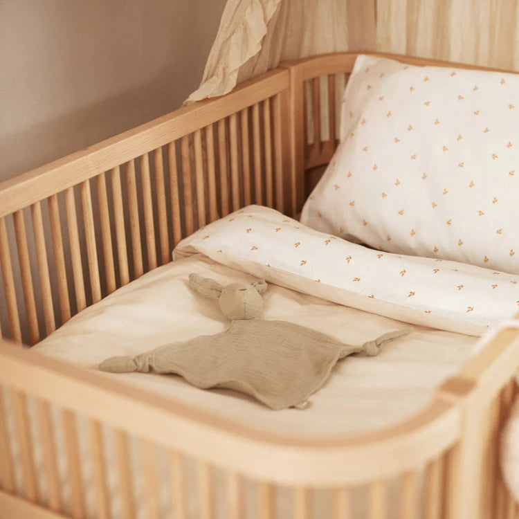 Speendoekje bunny ears in de kleur Olive Green - zacht en knuffelbaar voor baby's