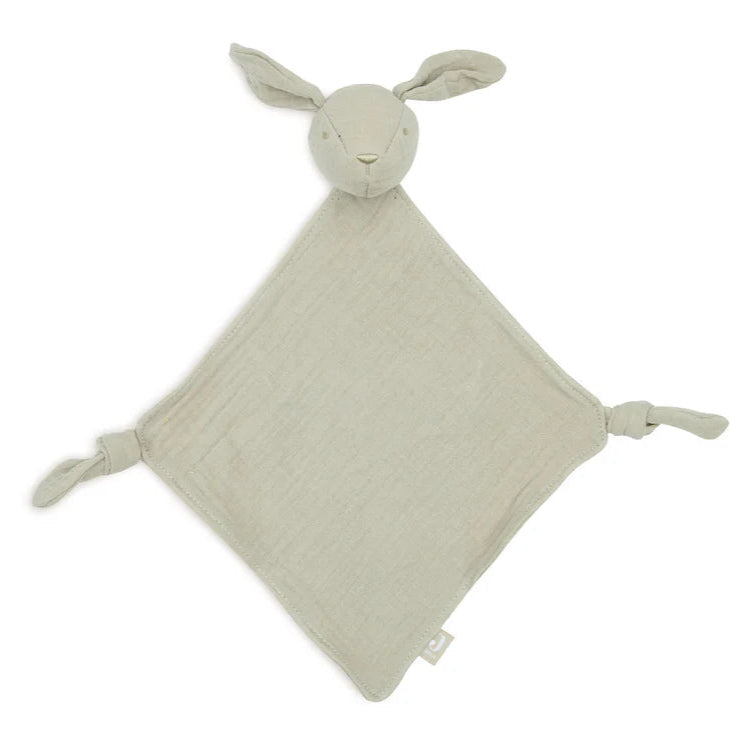 Speendoekje bunny ears in de kleur Olive Green - zacht en knuffelbaar voor baby's