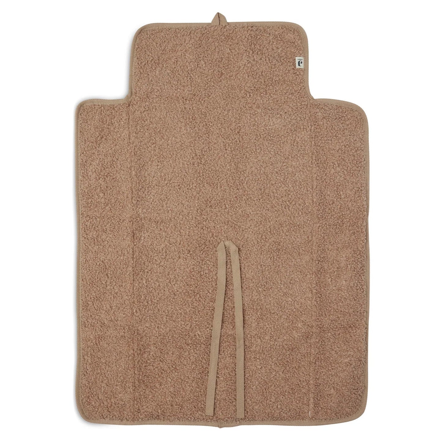 Verschoningsmat Boucle Biscuit - handig voor onderweg