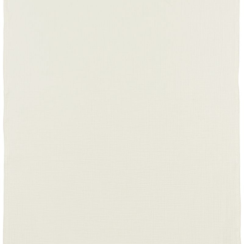 Wieglaken pre-washed hydrofiel Uni 75x100cm Naturel