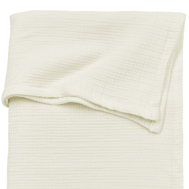 Wieglaken pre-washed hydrofiel Uni 75x100cm Naturel