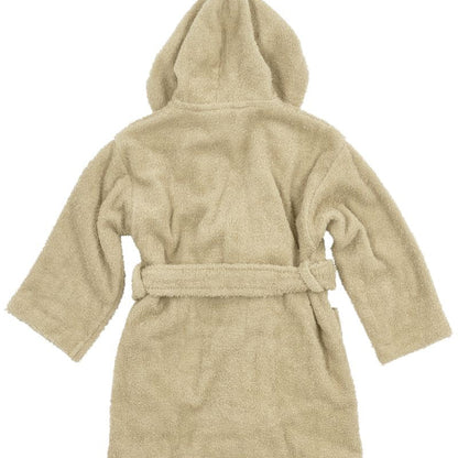 Badjas Badstof Uni 86/92 Sand