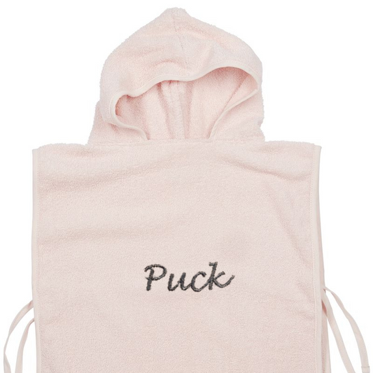Badponcho Badstof Uni 1-3 jaar Soft Pink