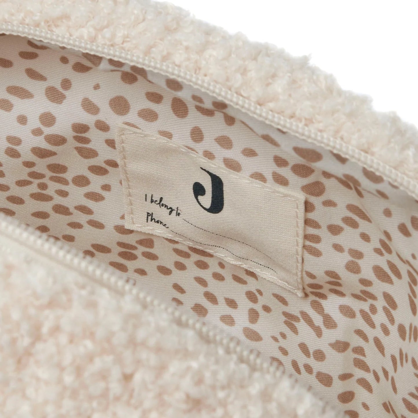 Etui Boucle Naturel - handig voor thuis en onderweg