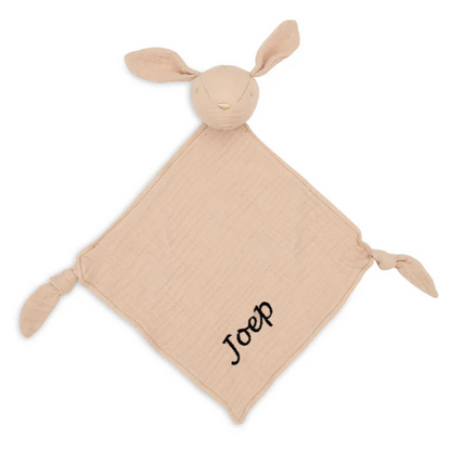 Speendoekje bunny ears in de kleur Moonstone - zacht en knuffelbaar voor baby's