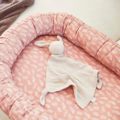 Speendoekje bunny ears in de kleur Nougat - zacht en knuffelbaar voor baby's