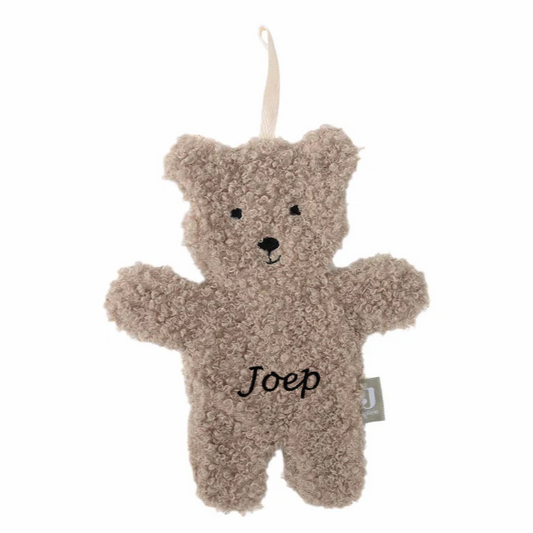 Speendoekje Teddy Bear in de kleur Olive Green - zacht en knuffelbaar voor baby's