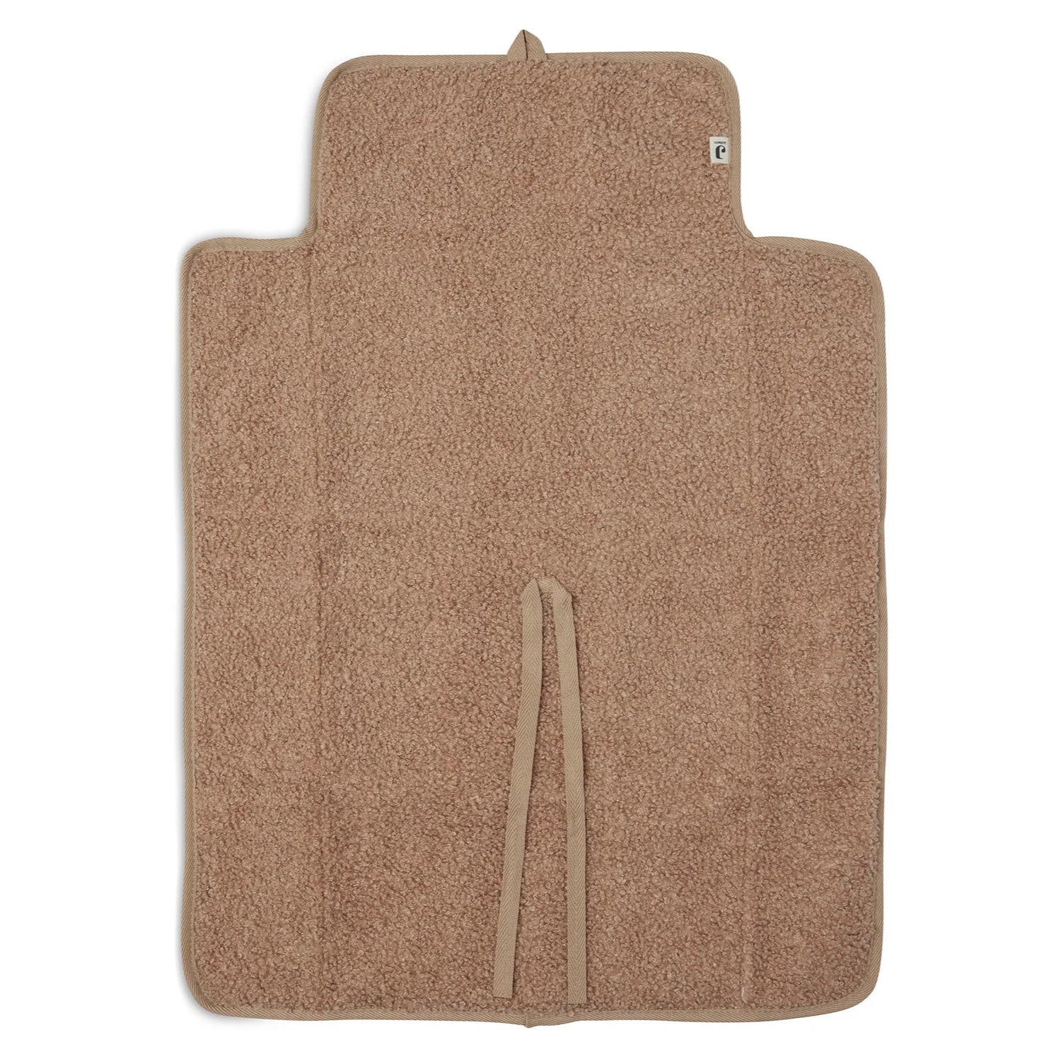 Verschoningsmat Boucle Biscuit - handig voor onderweg