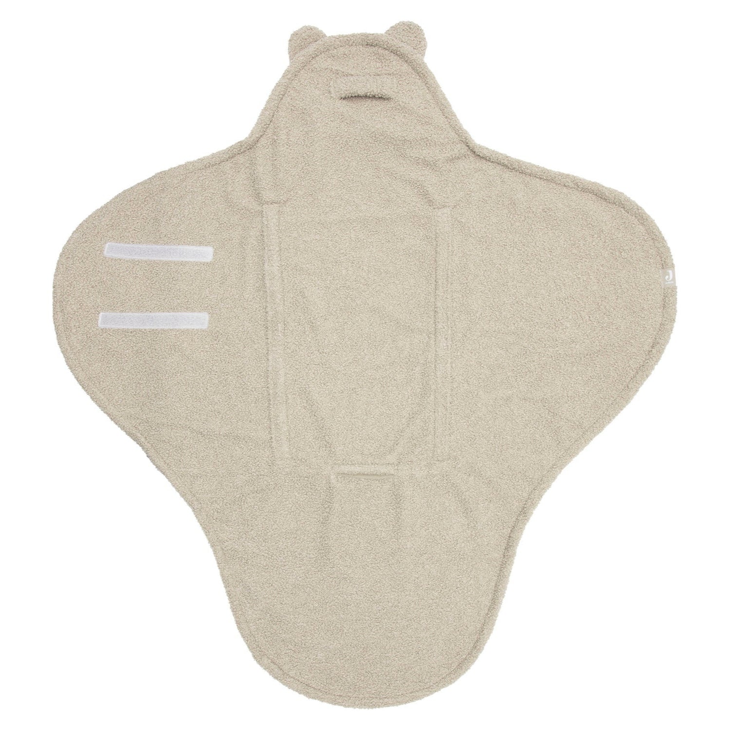 Wikkeldeken Bear Boucle in de kleur Olive Green - handig voor thuis en onderweg